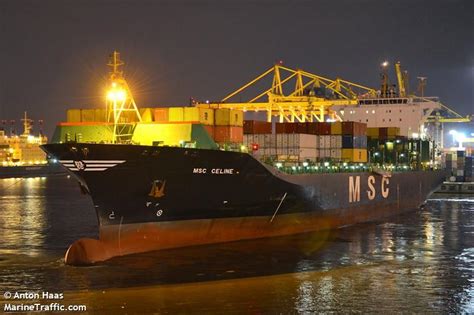 msc celine vessel tracking